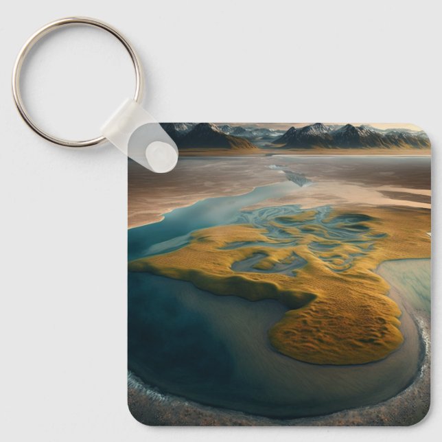 Golden Harmony Keychain (Front)