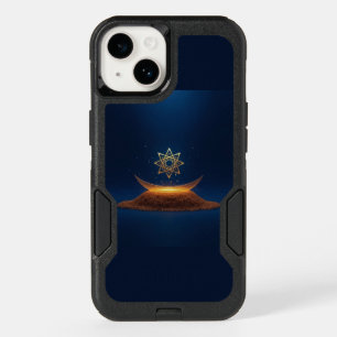 Golden Harmony – Shree Yantra’s Divine Resonance OtterBox iPhone 14 Case