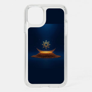 Golden Harmony – Shree Yantra’s Divine Resonance Speck iPhone 11 Case