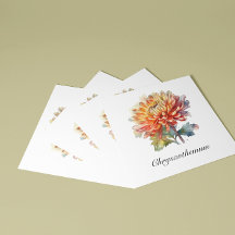 Golden Harvest Chrysanthemum, custom