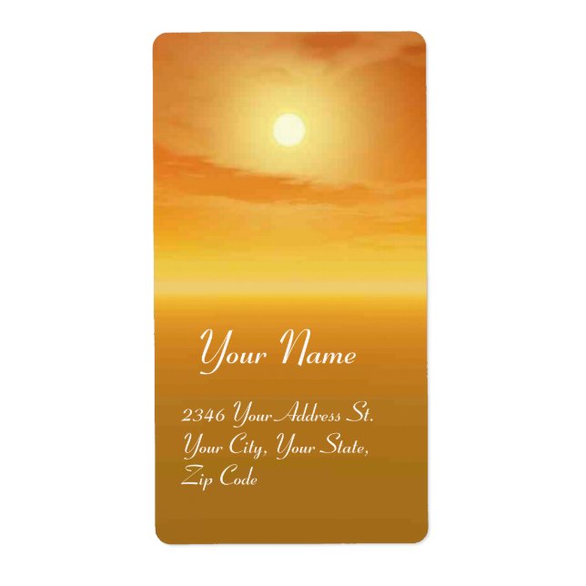 GOLDEN HAZE LABEL (Front)