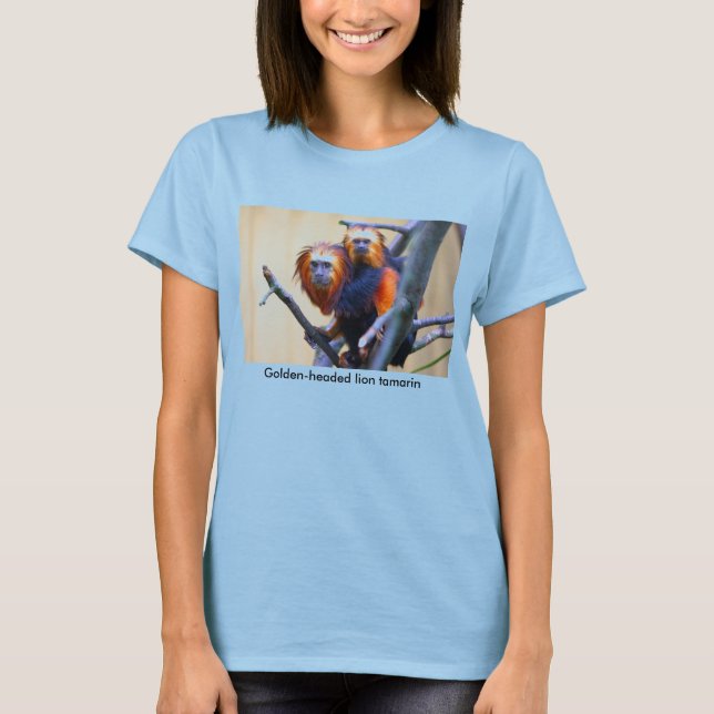 Golden-headed lion tamarin T-Shirt (Front)