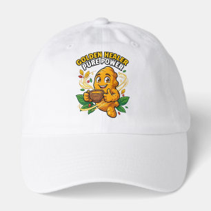 Golden Healer Pure Power Turmeric Root Graphic T-S Hat
