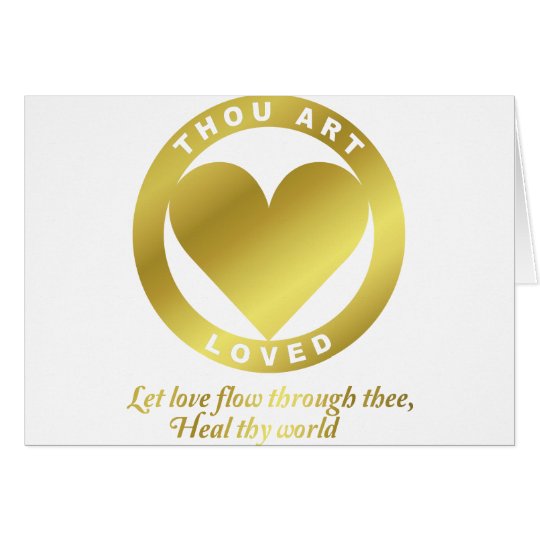 Golden Heart Award - When Atlas Shirked Card