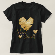 Golden Heart Love Yourself