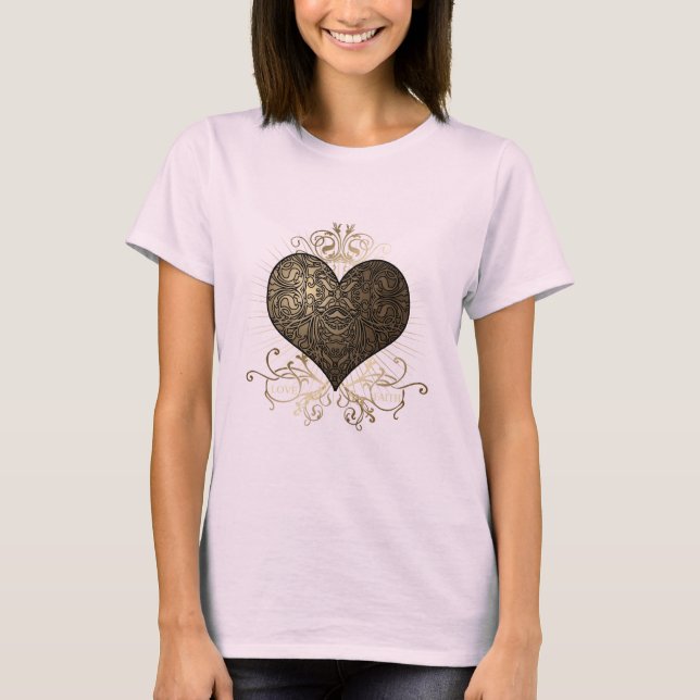 Golden Heart T-Shirt (Front)