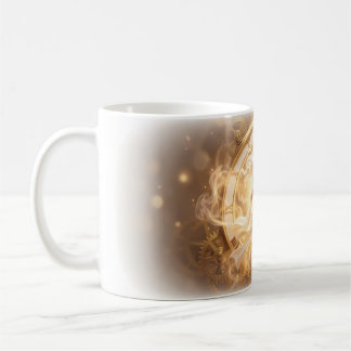 Golden Heart Through Time Enchantment Mug