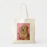 Golden Heart Tote at Zazzle