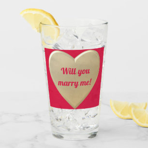 golden hearts glass