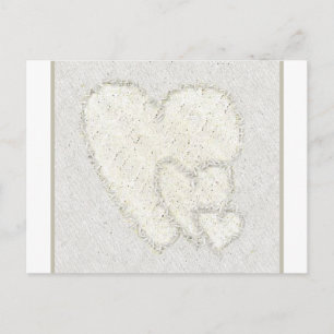 Golden Hearts Trio Postcard