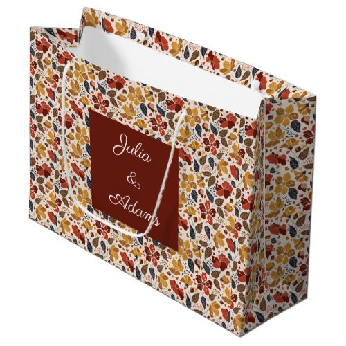 Golden Hibiscus Bloom Gift Bag