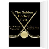 Golden Hockey Rule Card (Inside (Left))