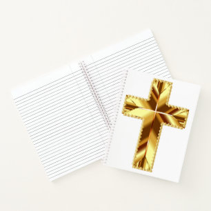 GOLDEN HOLY CROSS NOTEBOOK