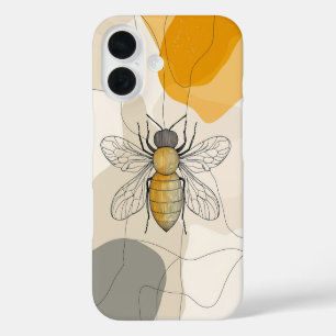 Golden Honey Bee Harmony iPhone 16 Case