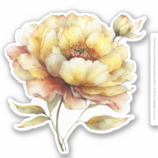 Golden Honey Fairy World – 04 Carrying Flowers Sti Sticker