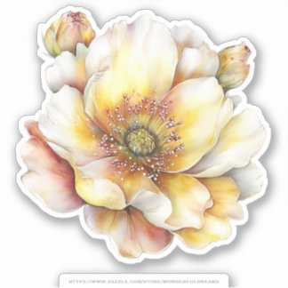 Golden Honey Fairy World – 04 Carrying Flowers Sti Sticker