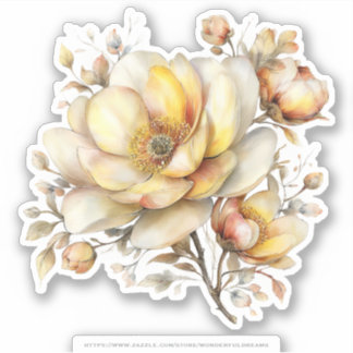 Golden Honey Fairy World – 04 Carrying Flowers Sti Sticker