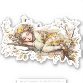Golden Honey Fairy World - 2a The sleeping fairies Sticker