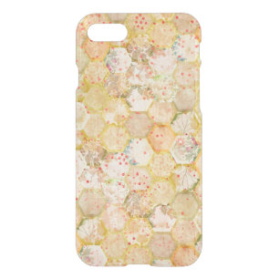 Golden Honeycomb Beehive Floral Candy iPhone SE/8/7 Case