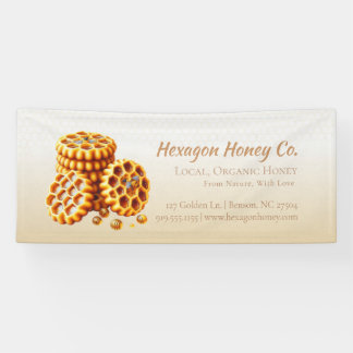 Golden Honeycombs Banner