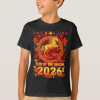 Golden Horse Chinese New Year 2026 Dragon Zodiac W
