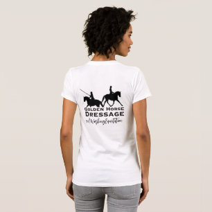 Golden Horse Dressage & Working Equitation T-Shirt