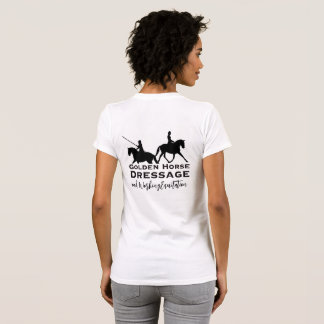 Golden Horse Dressage & Working Equitation T-Shirt
