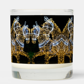 Golden horses galloping scented candle