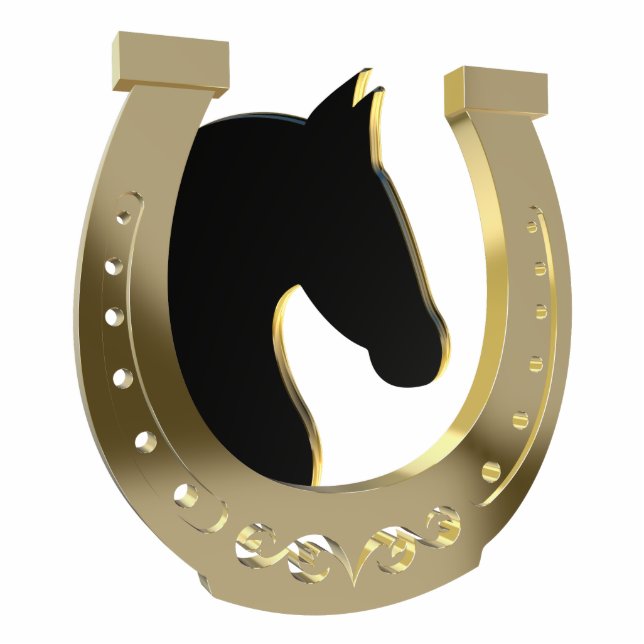 Golden horseshoe cutout (Front)