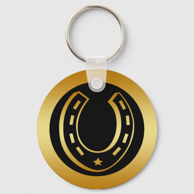 GOLDEN HORSESHOE KEYCHAIN (Front)