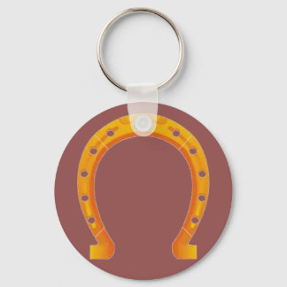 Golden Horseshoe Keychain