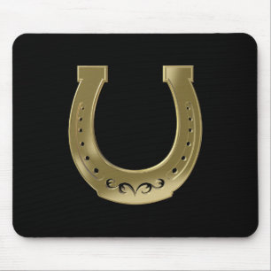 Golden horseshoe mouse pad