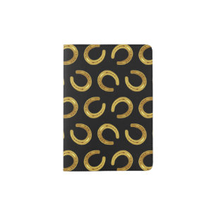 Golden horseshoe passport holder