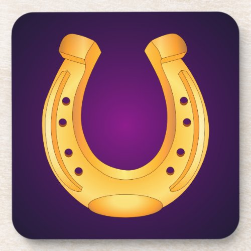 Golden Horseshoe Purple Coasters