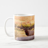 BLACK BUGLING ELK 20 OZ COFFEE MUG