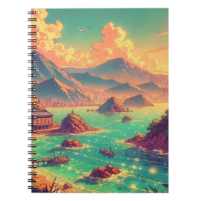 Golden Hour by the Bay Notebook (Front)