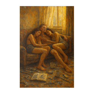 Golden Hour Intimate Art | Cozy Baroque Portrait