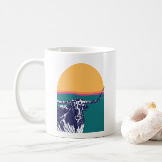 Golden Hour Longhorn Coffee Mug