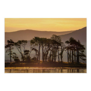 Golden Hour Reflections Kenmare Bay Ireland Print