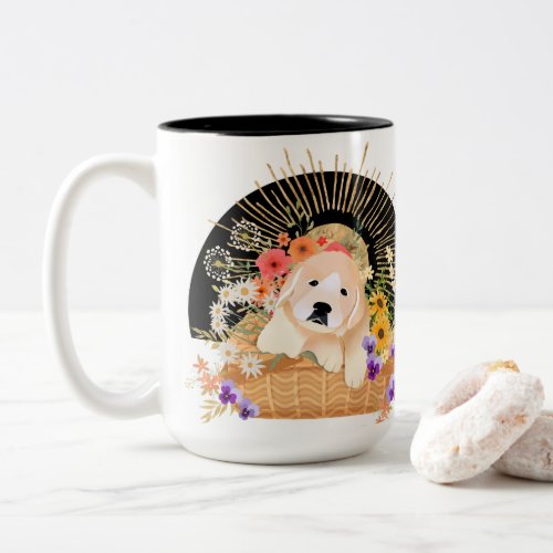 GOLDEN HOUR _ retriever  classic mug