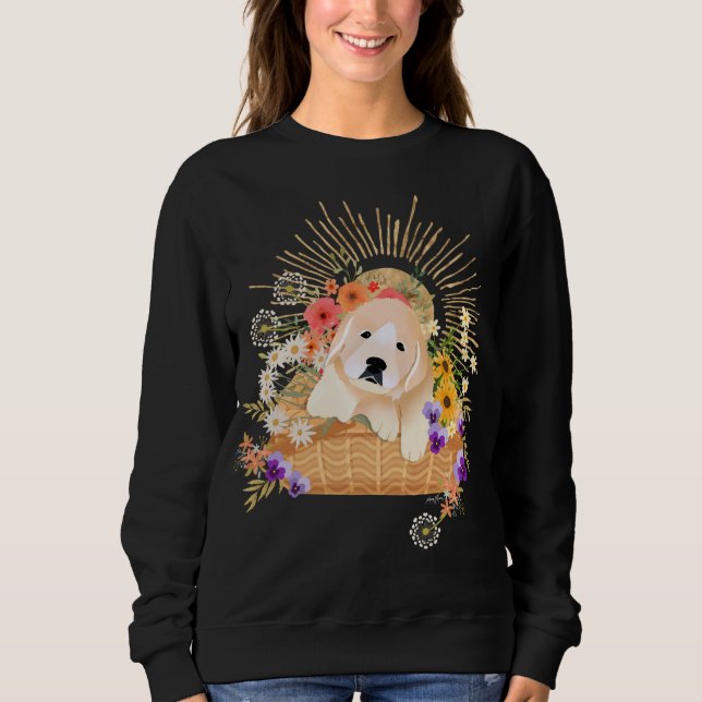 GOLDEN HOUR - retriever  dark shirts choose style (Front)