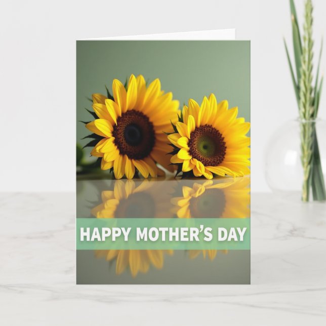 Golden Hue Mothers Day Card (Front)