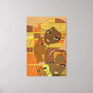 Golden Hues Canvas Print