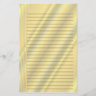 Golden Hues Stationery