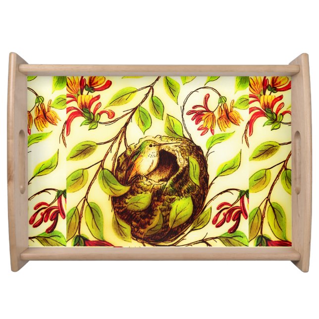 Golden Hummingbird Tray (Front)