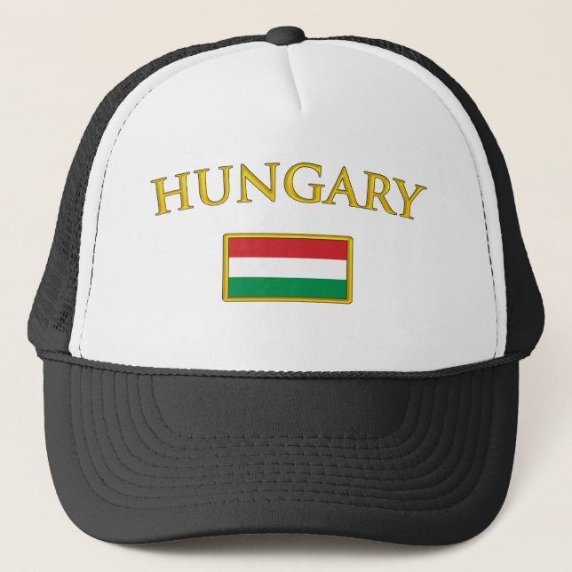Golden Hungary Trucker Hat (Front)