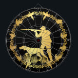 Golden hunter dart board<br><div class="desc">Golden hunter</div>