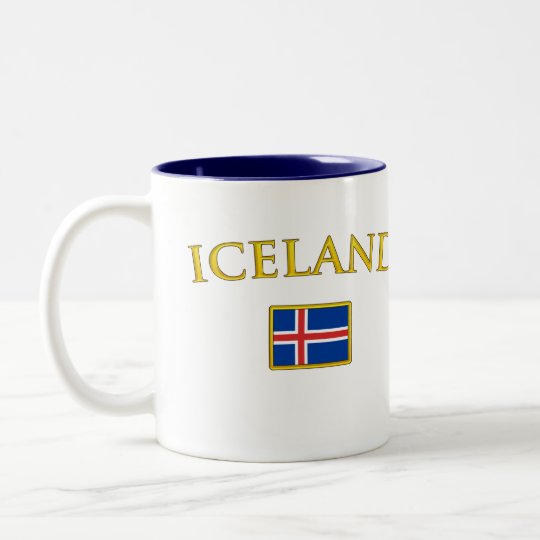 Golden Iceland Two-Tone Coffee Mug