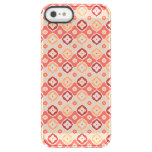 Golden ikat geometric pattern permafrost iPhone SE/5/5s case