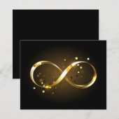 Golden Infinity Symbol (Front/Back)
